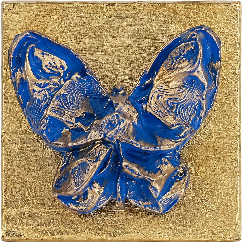 Escultura Mini Mariposa sobre base